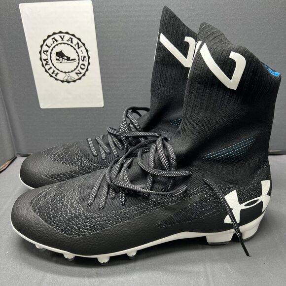 Under Armour C1N MC 3022659-001 Shine thru The Shade Black/white Men Sz 9.5 NEW main image 8